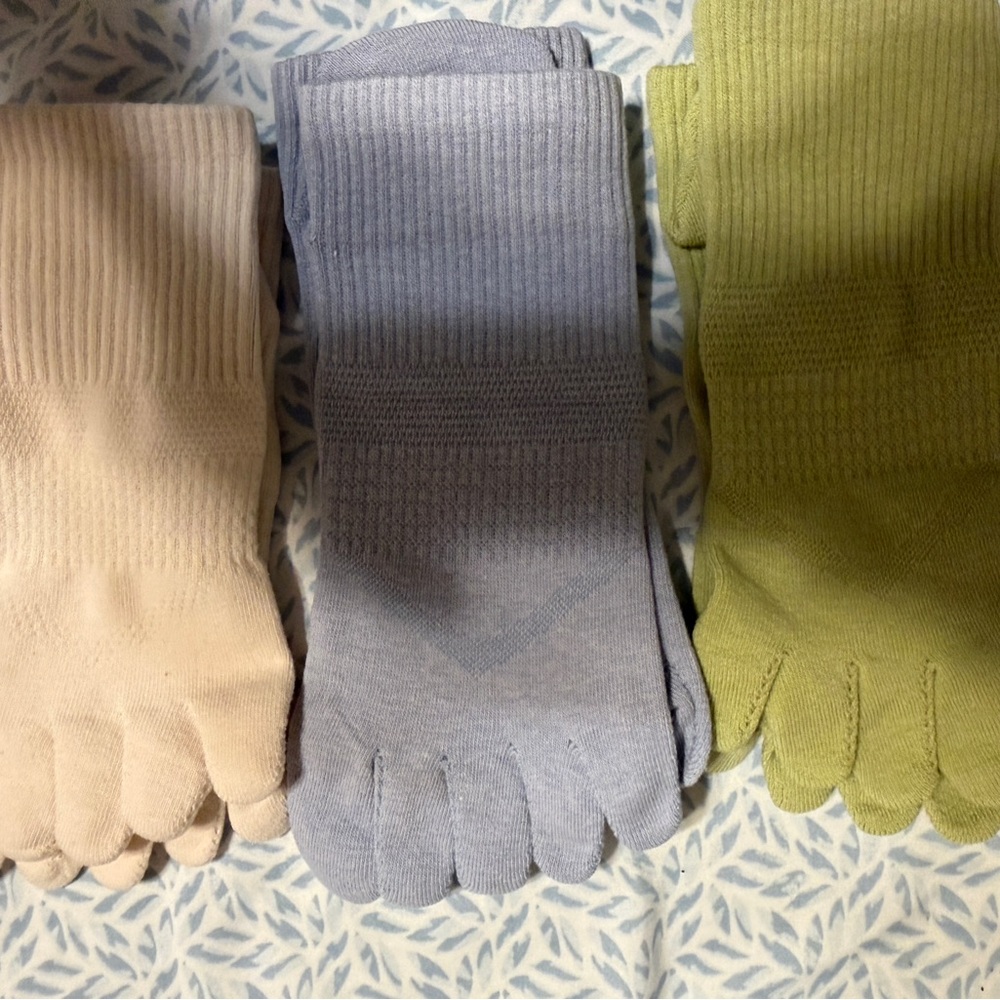 Multi-Color Toe Socks